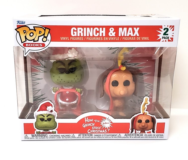 Grinch & Max (2 Pack) (NEW)