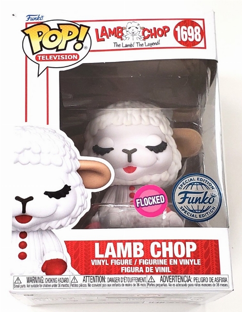 Lamb Chop - Lamb Chop (Flocked) (Special Edition) #1698 (NEW)
