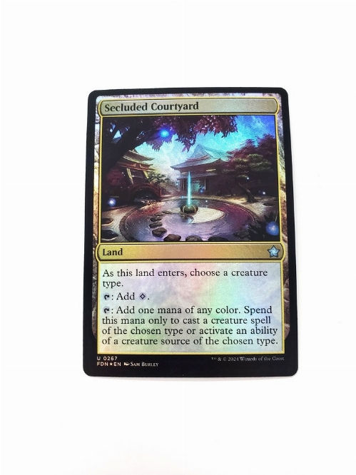 Secluded Courtyard (Foil)