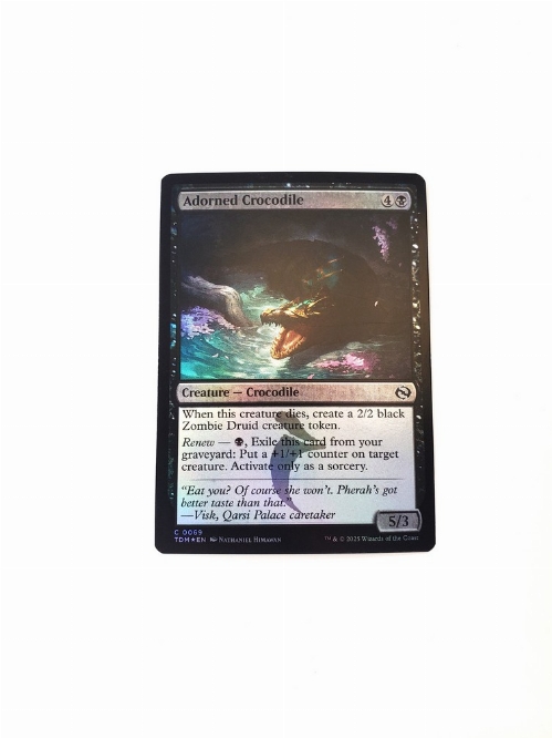 Adorned Crocodile (Foil)