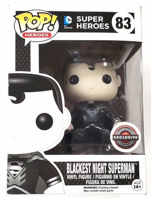 DC Super Heroes - Blackest Night Superman (Gamestop Exclusive) #83 (NEW)