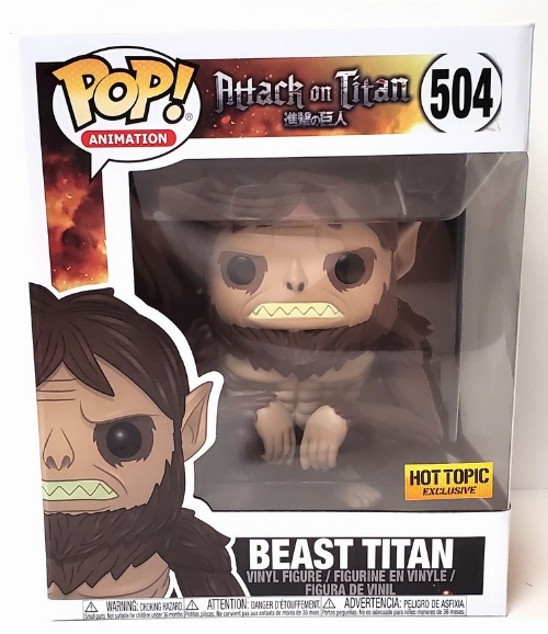 Attack on Titan - Beast Titan (Hot Topic Exclusive) #504 (NEW)