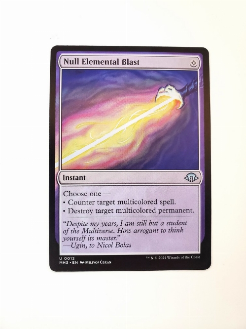 Null Elemental Blast