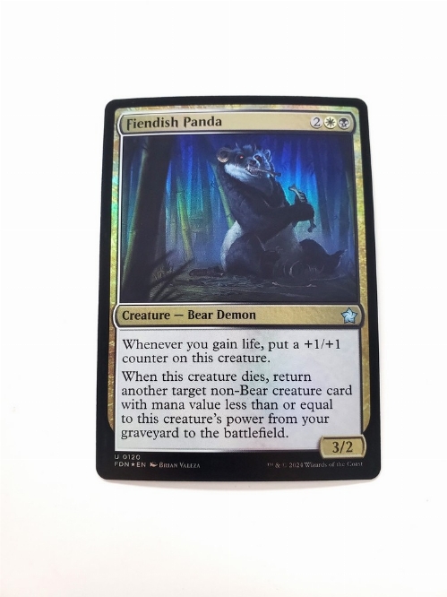 Fiendish Panda (Foil)