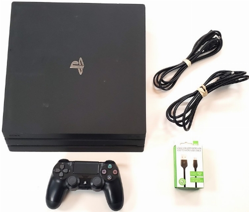 PlayStation 4 Jet Black Pro 1TB (Model CUH 7215B)