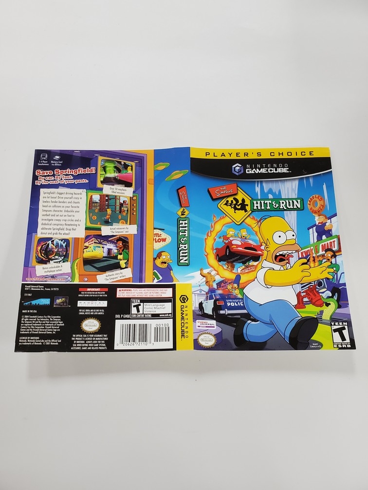 Simpsons: Hit & Run, The [Player's Choice] (B)