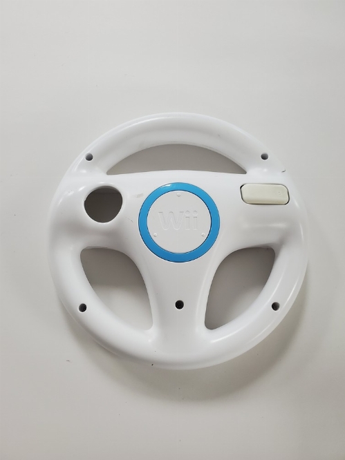 Nintendo Wii Official White Steering Wheel