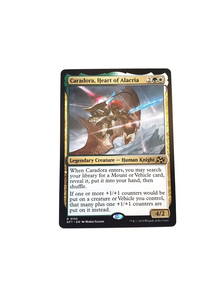 Caradora, Heart of Alacria