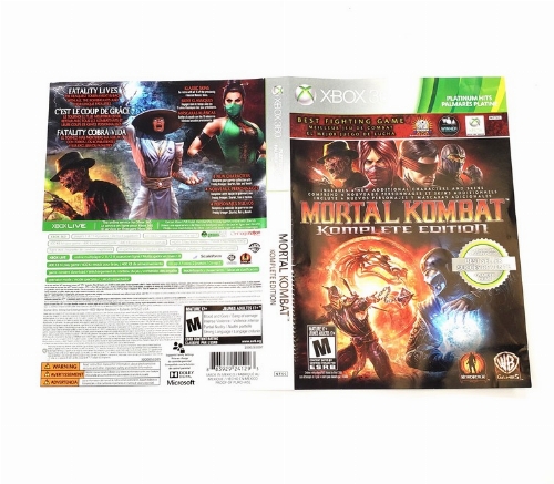Mortal Kombat (Komplete Edition) (Platinum Hits) (B)