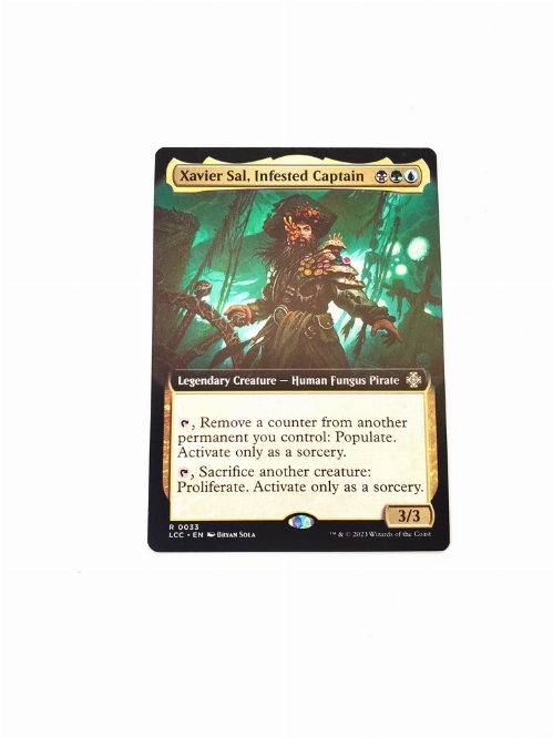 Xavier Sal, Infested Captain (Extended Art)