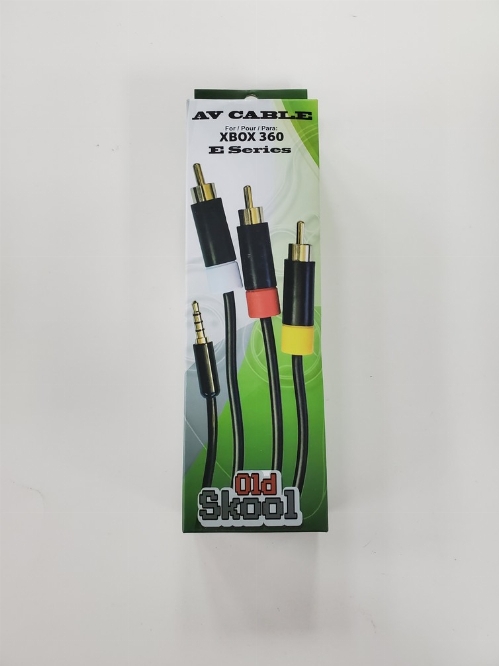 Old Skool AV Cable for Xbox 360 Elite Series (NEW)