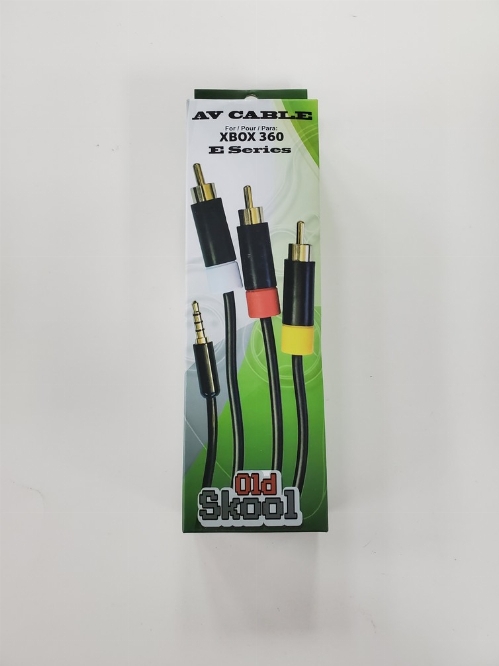 Old Skool AV Cable for Xbox 360 Elite Series (NEW)