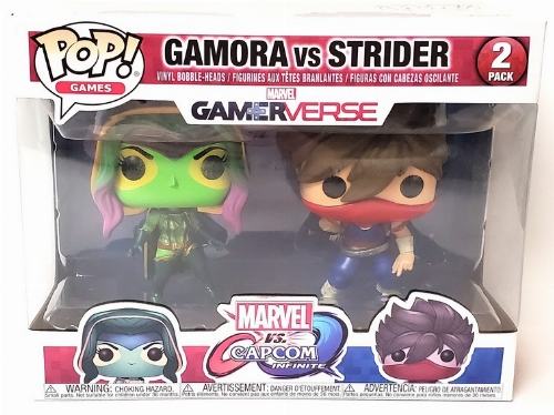 Marvel Vs. Capcom (GamerVerse) - Gamora Vs. Strider (2-Pack) (NEW)