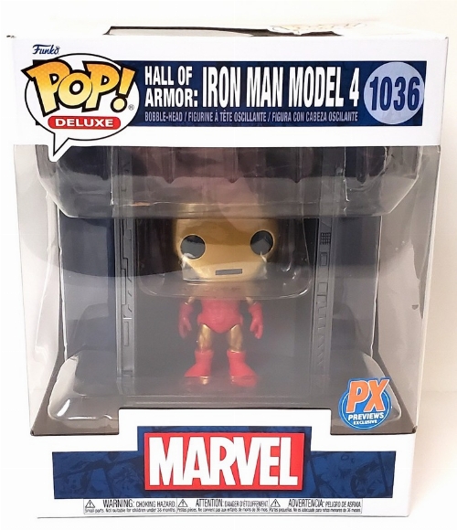 Marvel - Hall of Armor: Iron Man Model 4 (PX Previews Exclusive) #1036 (NEW)