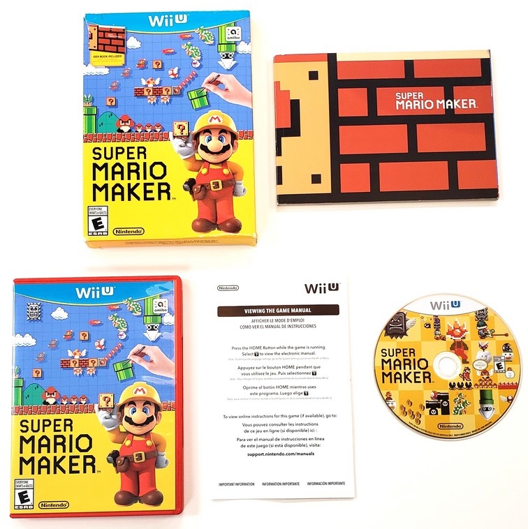 Super Mario Maker [Book Bundle] (CIB)
