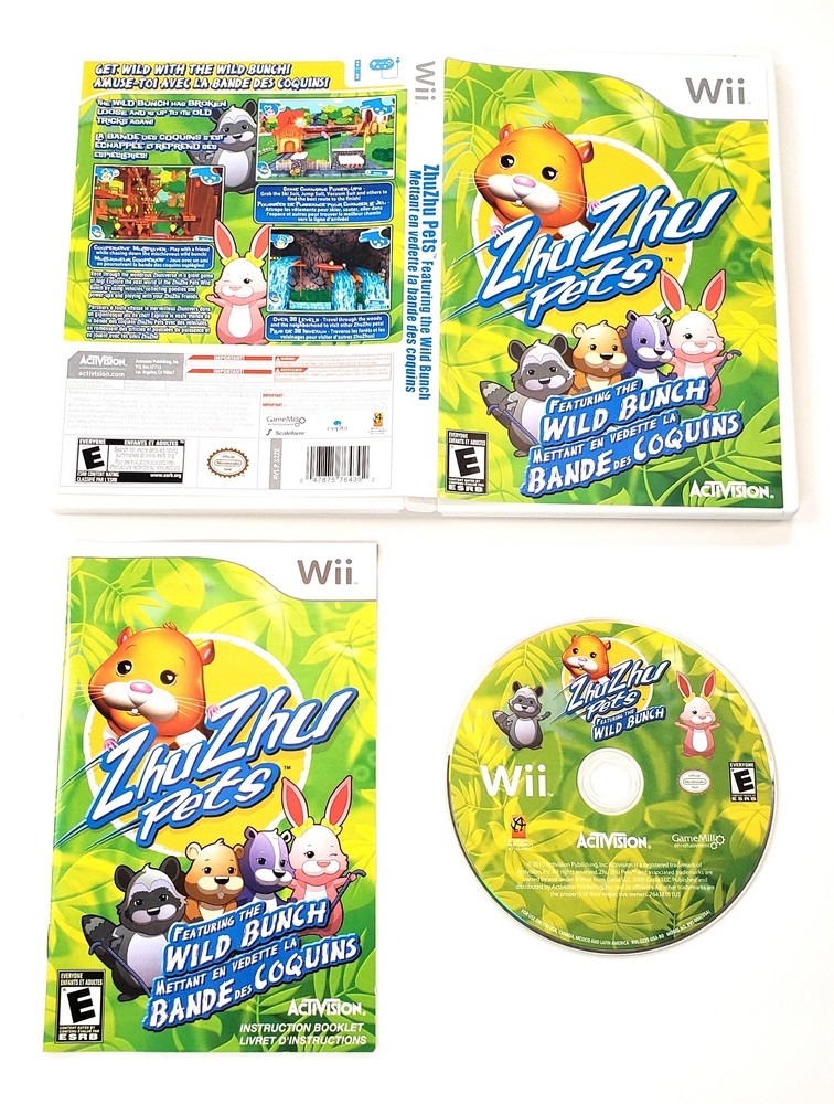 Zhu Zhu Pets: Featuring the Wild Bunch (CIB)