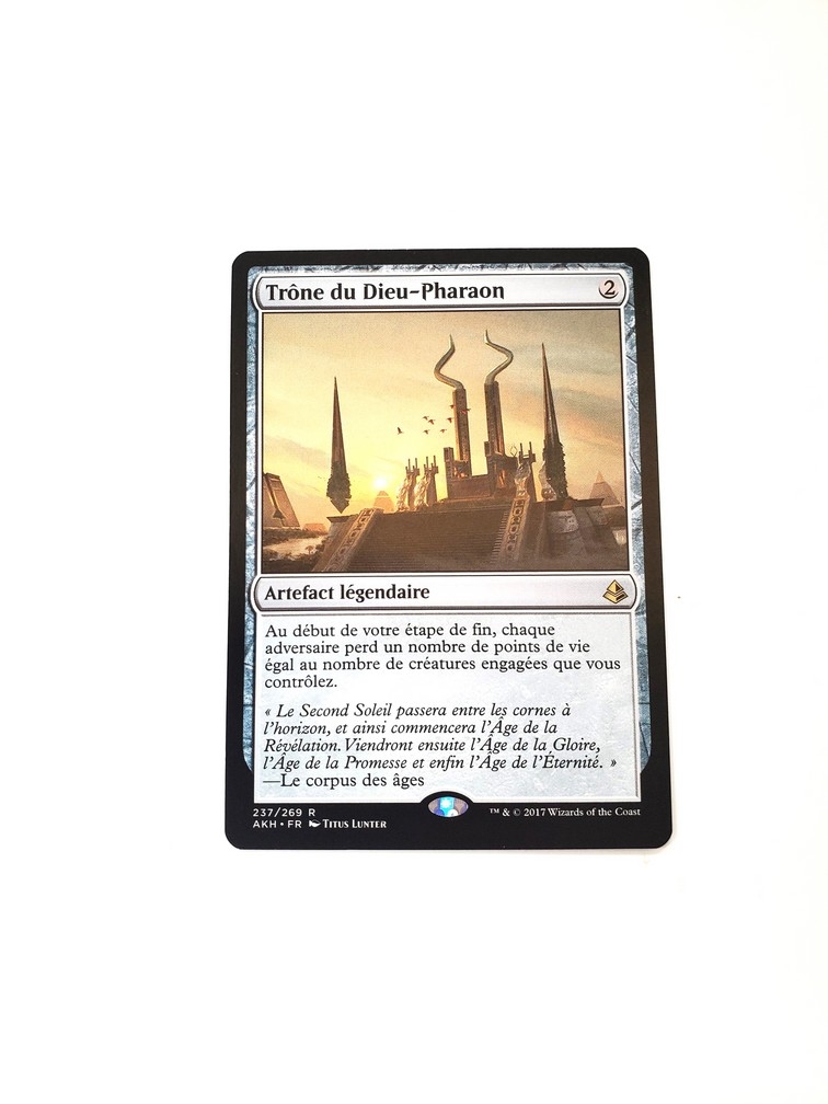 Throne of the God-Pharaoh (Francaise)