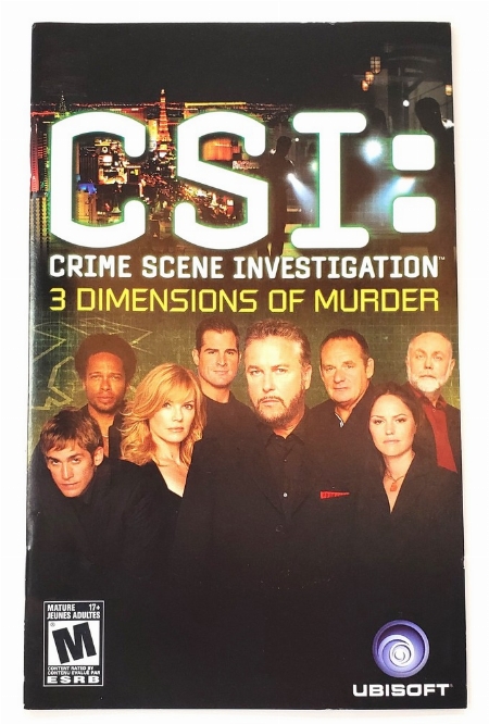 CSI: 3 Dimensions of Murder (I)