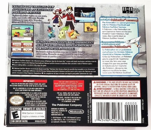 Pokemon: SoulSilver Version (w/ Pokewalker) (CIB)