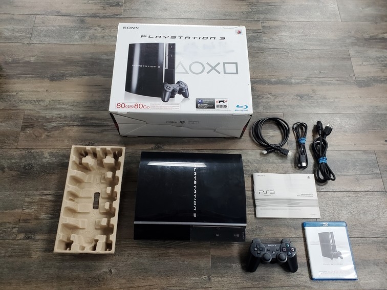 Playstation 3 Fat (80 GB) (Model CECHL01) (CIB)