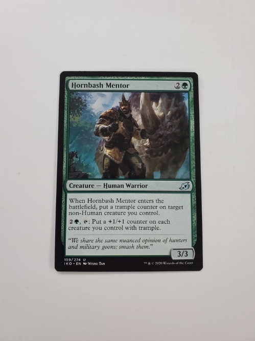 Hornbash Mentor