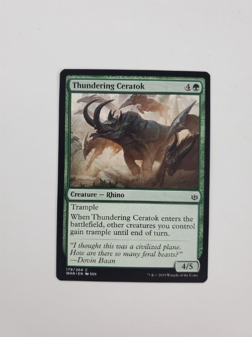 Thundering Ceratok