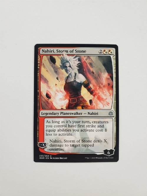 Nahiri, Storm of Stone