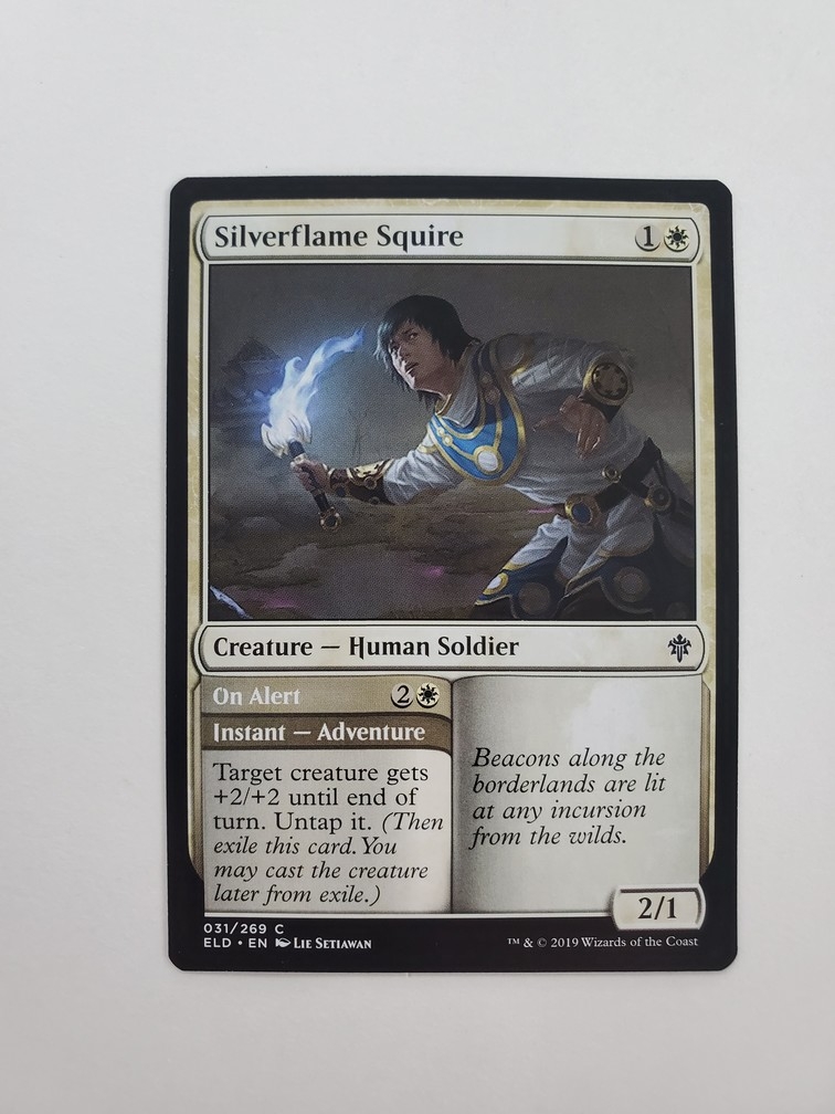 Silverflame Squire // On Alert