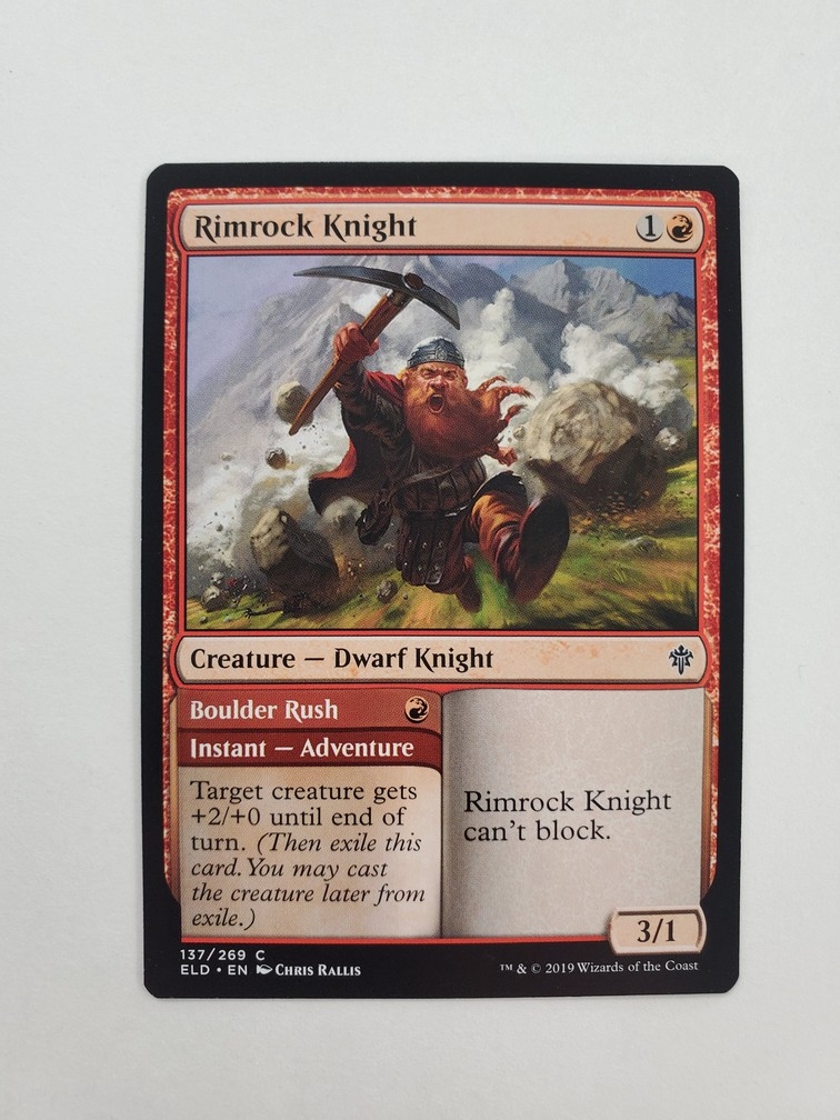 Rimrock Knight // Boulder Rush