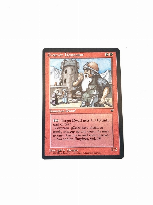 Dwarven Lieutenant