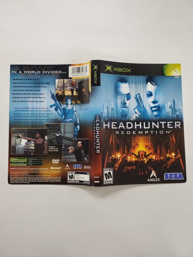 Headhunter: Redemption (B)