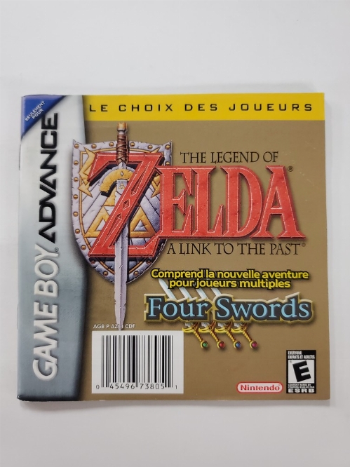 Legend of Zelda: A Link to the Past - Four Swords, The (Player's Choice) (I)