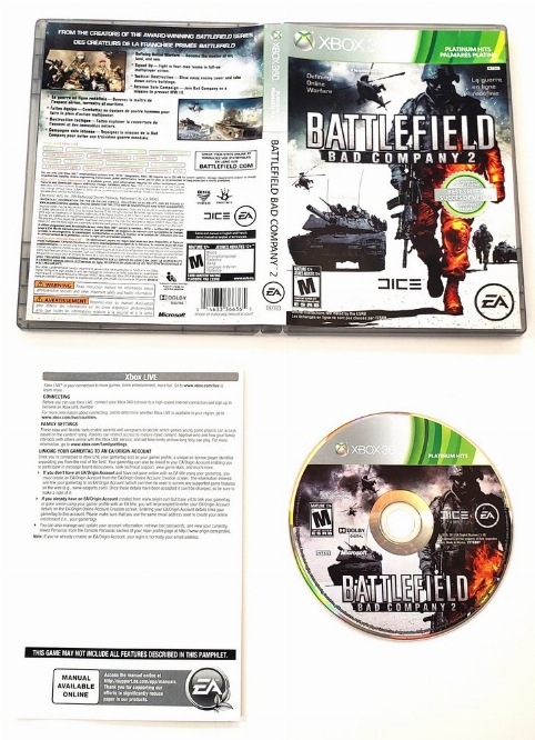 Battlefield: Bad Company 2 (Platinum Hits) (CIB)