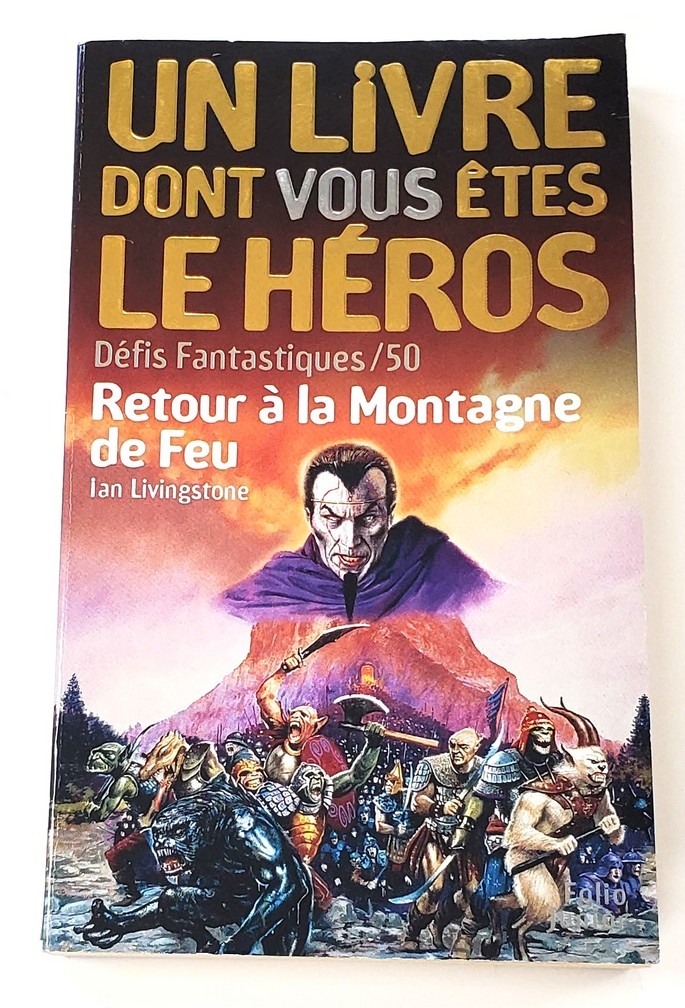Retour à la Montagne de Feu (Défis Fantastiques) (Francais)