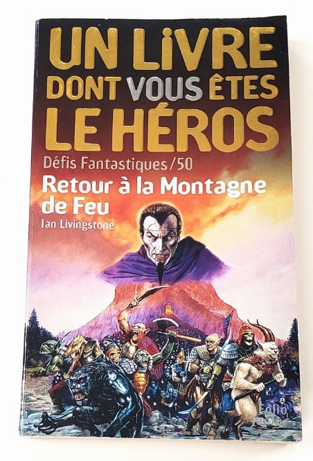 Retour à la Montagne de Feu (Défis Fantastiques) (Francais)