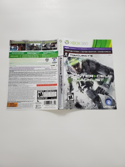 Tom Clancy's Splinter Cell: Blacklist (Signature Edition) (B)