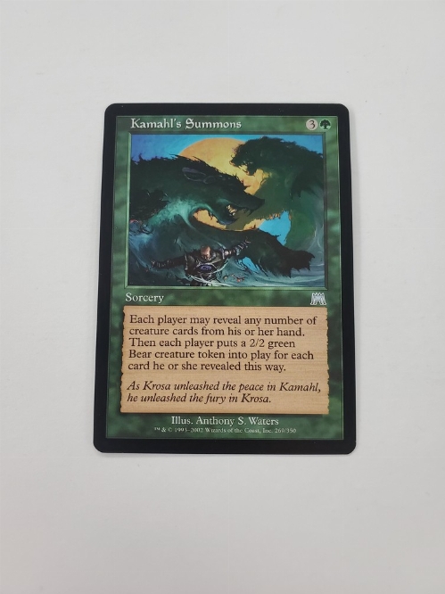 Kamahl's Summons