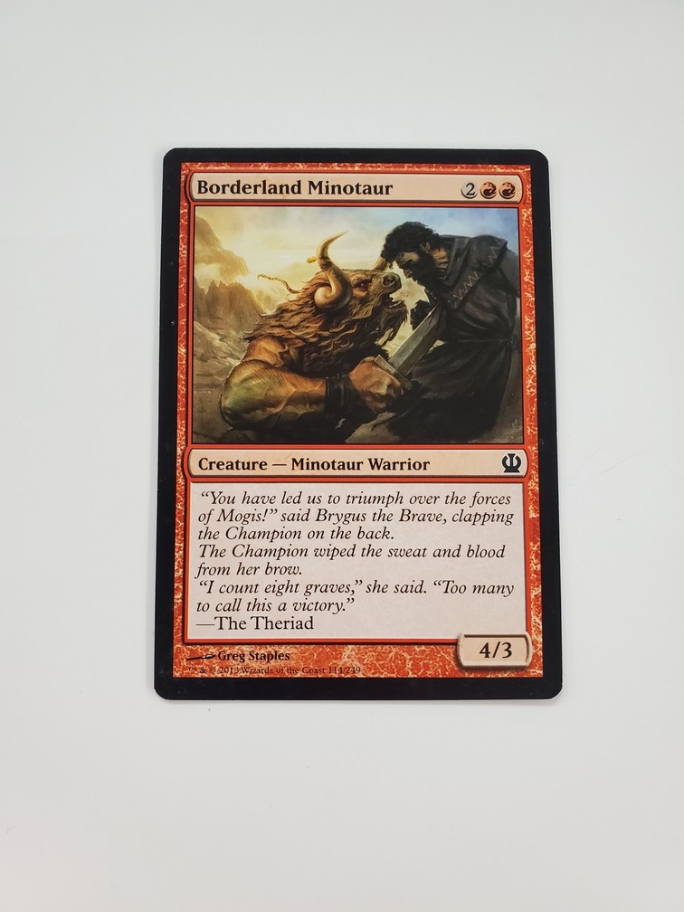 Borderland Minotaur