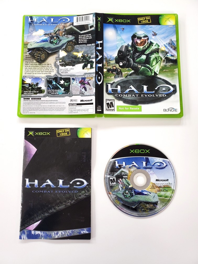 Halo: Combat Evolved (Not for Resale) (CIB)