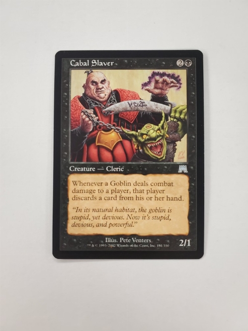 Cabal Slaver