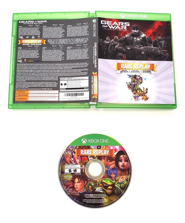 Gears of War (Ultimate Edition) & Rare Replay (CIB)