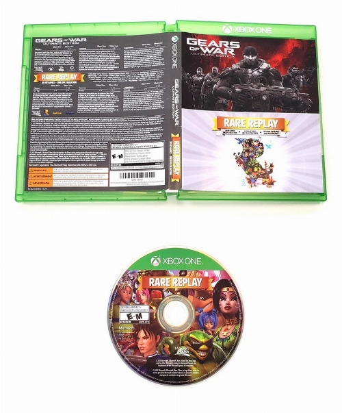 Gears of War (Ultimate Edition) & Rare Replay (CIB)