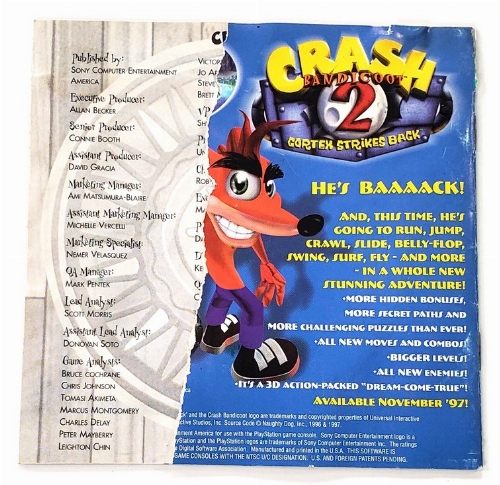Crash Bandicoot (Greatest Hits) (CIB)