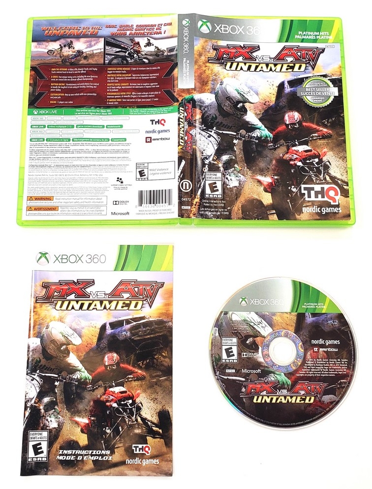 MX vs. ATV: Untamed (Platinum Hits) (CIB)