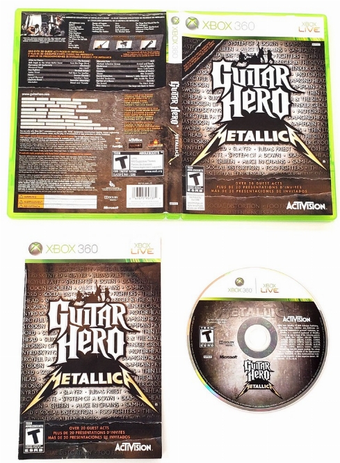 Guitar Hero: Metallica (CIB)