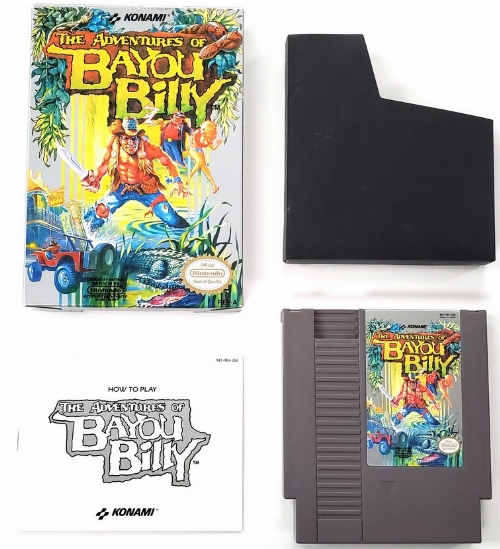 Adventures of Bayou Billy, The (CIB)