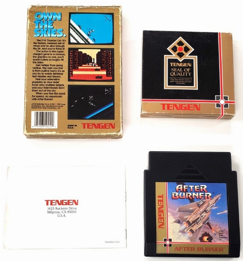 After Burner (Tengen) (CIB)