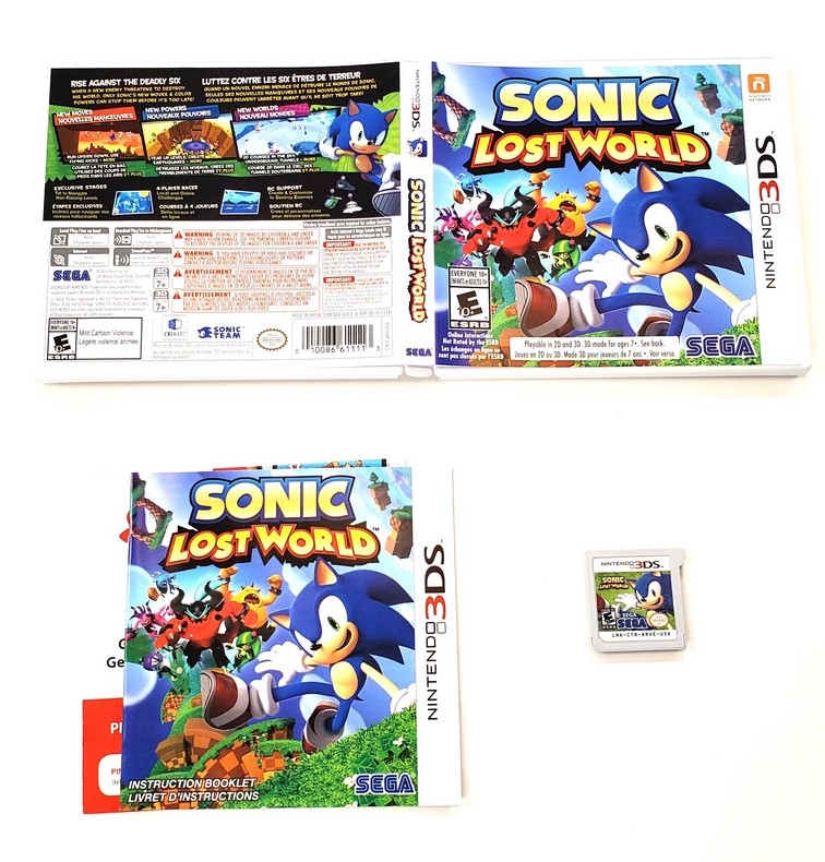 Sonic: Lost World (CIB)