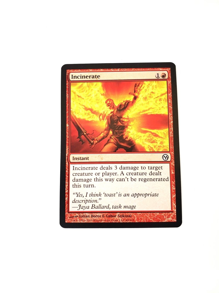 Incinerate