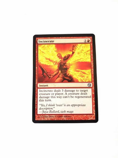 Incinerate